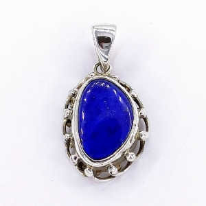 Stříbrný přívěsek lapis lazuli