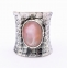 Stříbrný prsten perleť